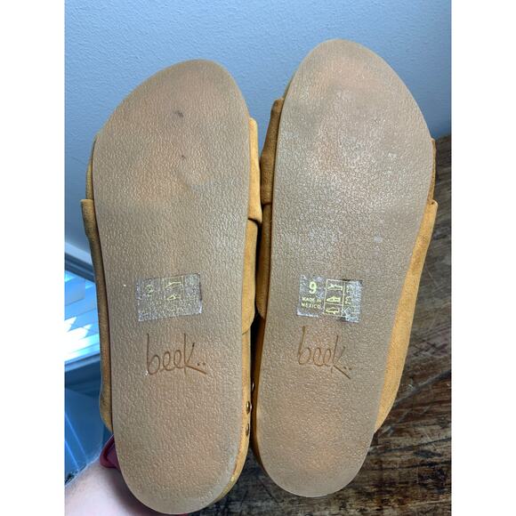 Beek Kea Suede Slide Sandals size 9 - Picture 4 of 5